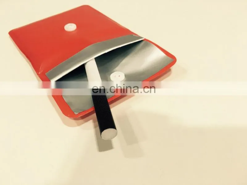 8*8cm pvc material pocket ashtray