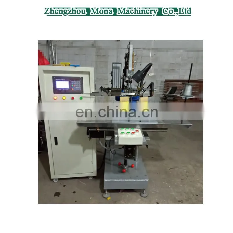 CNC high speed 3 drilling and 2 tufting broom machine