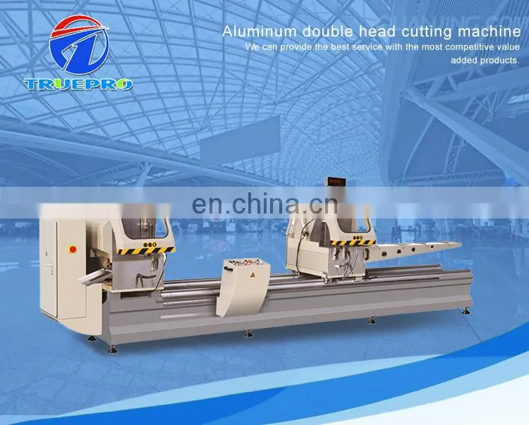 CNC glass digital display double head precision cutting saw