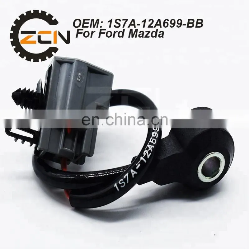 1S7A-12A699-BB Auto Engine Knock Detonation Sensor Black