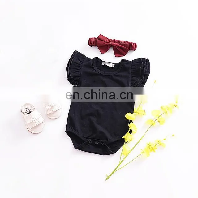 Summer Short Sleeveless Baby Clothes Toddlers Romper Kids Clothing