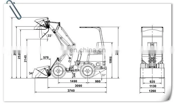 HYSOON super quality Farm wheeled tractor