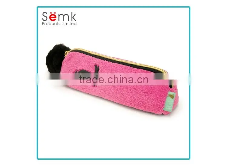 Hot sale polyester material ball pen case pencil case box