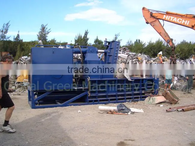 High Efficiency Horizontal Metal Baler