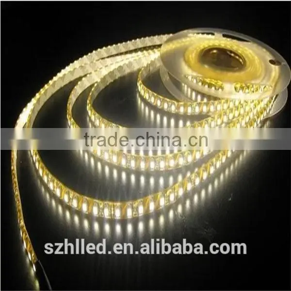 2016 hot sales DC12V dimmable 60LED per meter IP65 waterproof flexible led stripe warm white SMD 5050 led strip light