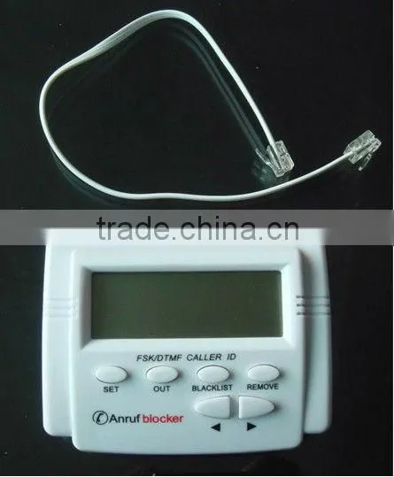 caller ID box with blacklist