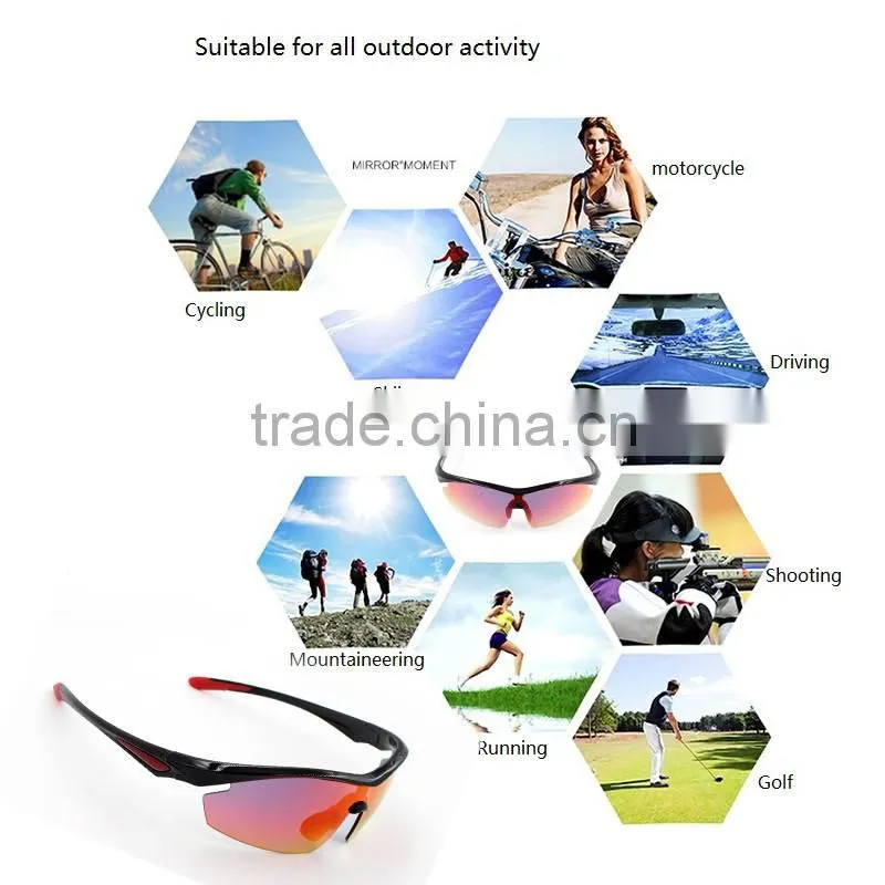 New stylish summer flexiable men women golf sunglasses