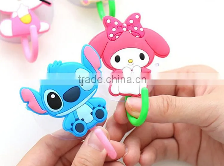 Animal Shape Plastic Suction Cups Hook