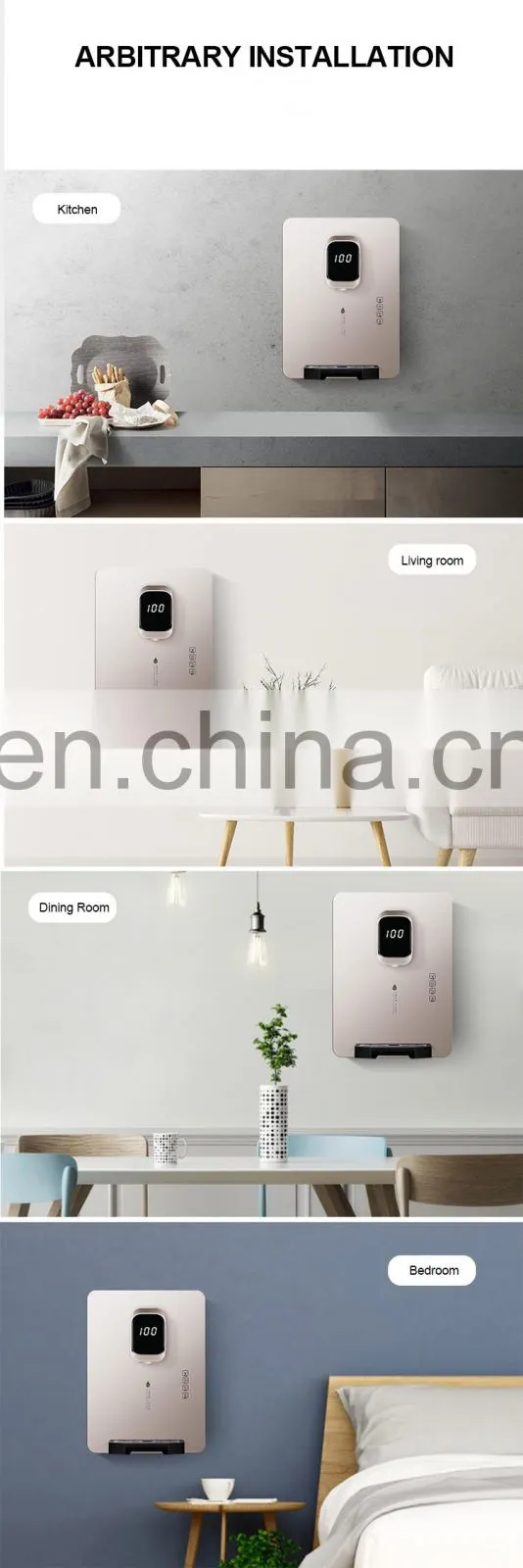 Nobana 22L/h Wall Mounted Hot Water Dispenser for Home use
