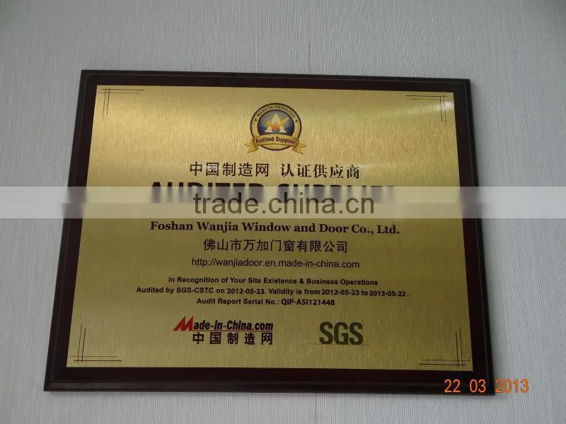 Good price SUS 304 Aluminum folding screen