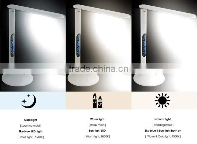 LED Calendar alarm clock temperature display