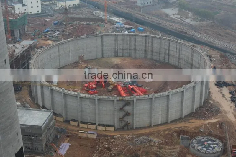 Light steel space frame used coal storage shed for sale