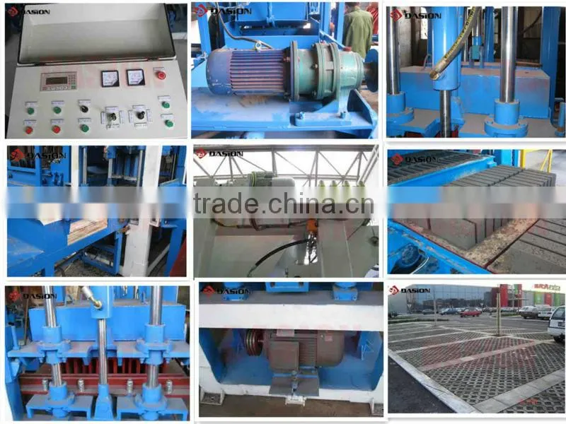 brick paver machine DS4-15 concrete block moulds and brick making machine for sale