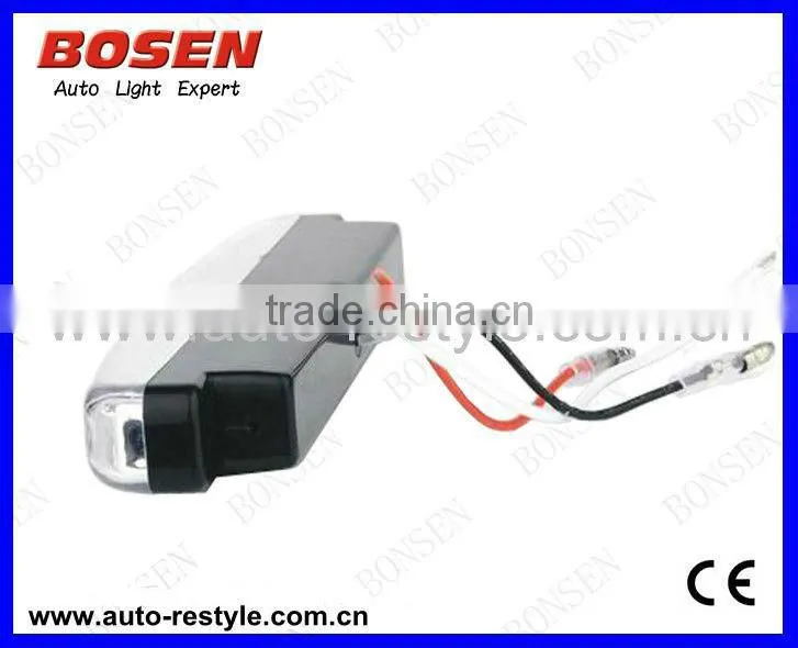 10w led daytime running light DRL Automatic switch on/off BOS-008A1 900LM 1W*5LED*2