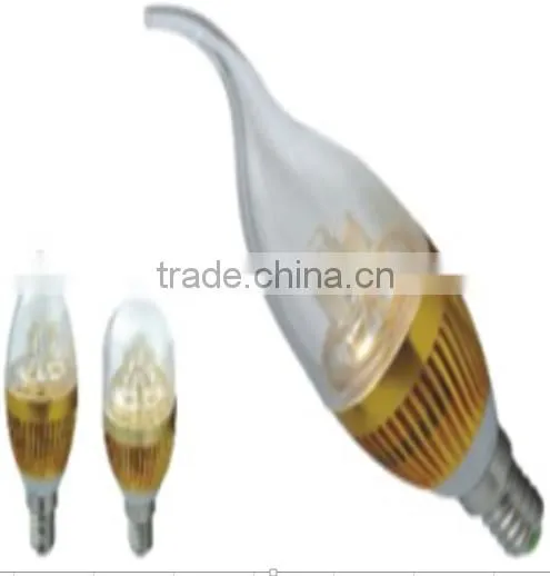 Light 3w E17 Base B15 LED Candle Bulb