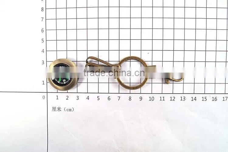 COMPASS HIGH QUALITY Metal keychain PROMOTION Alloy Compass Keychain