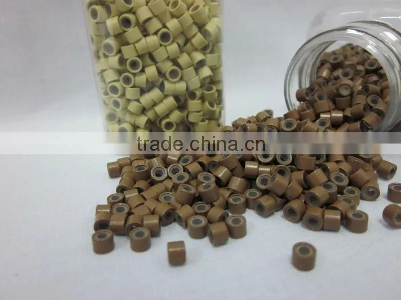 Durable Blonde Silicone Copper Micro Ring