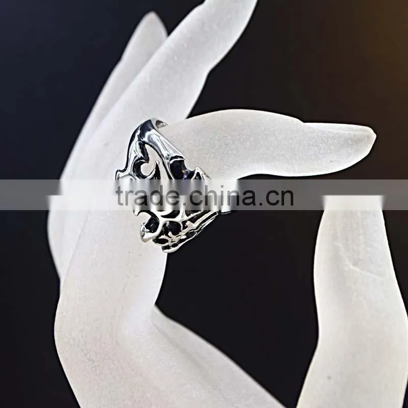 boys rings fashion titanium stainless steel ring