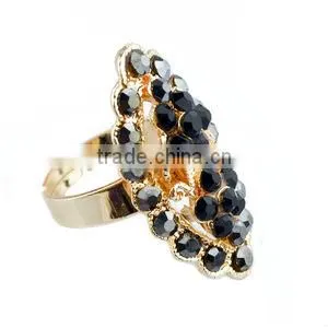 custom jewelry fashion rhinestone rings wholesale in china