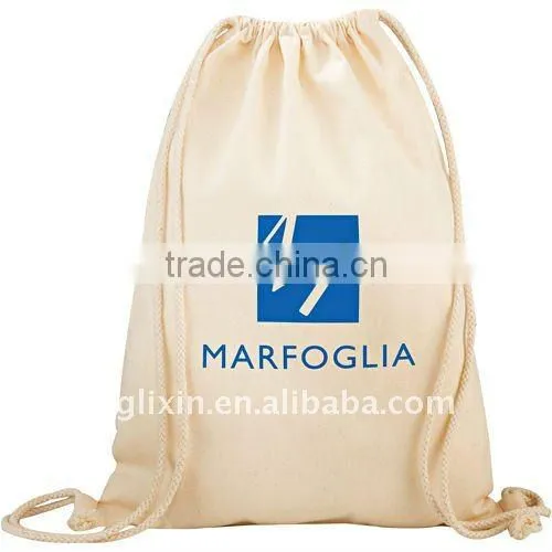 linen drawstring bag