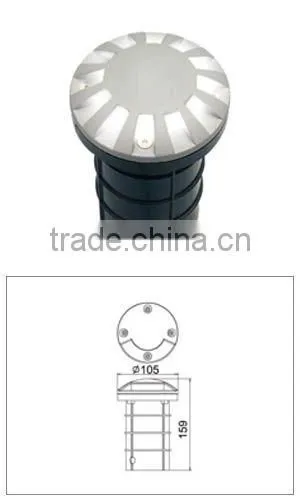 High quality multy way IP63 CE led path lights led underground light