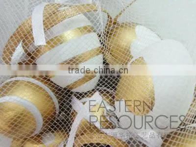 Special Golden Easter Eggs Decoration Set