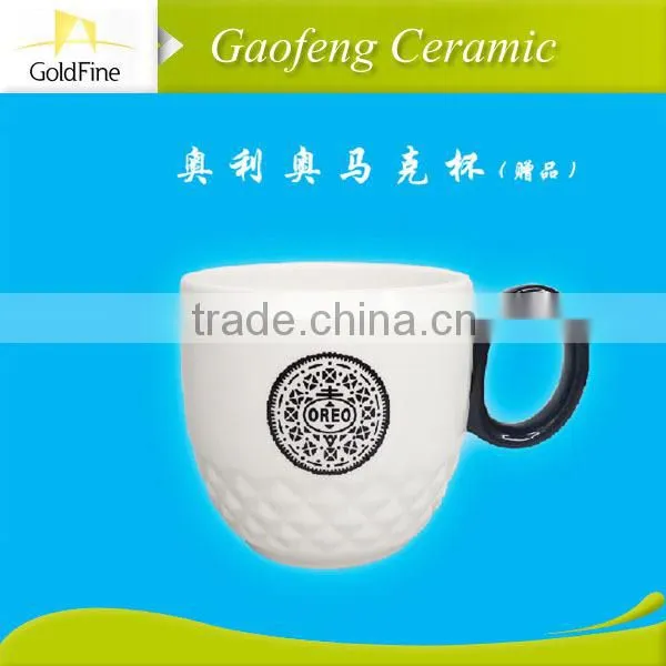 New Arrived Customized logo priniting ceramic souvenir mug