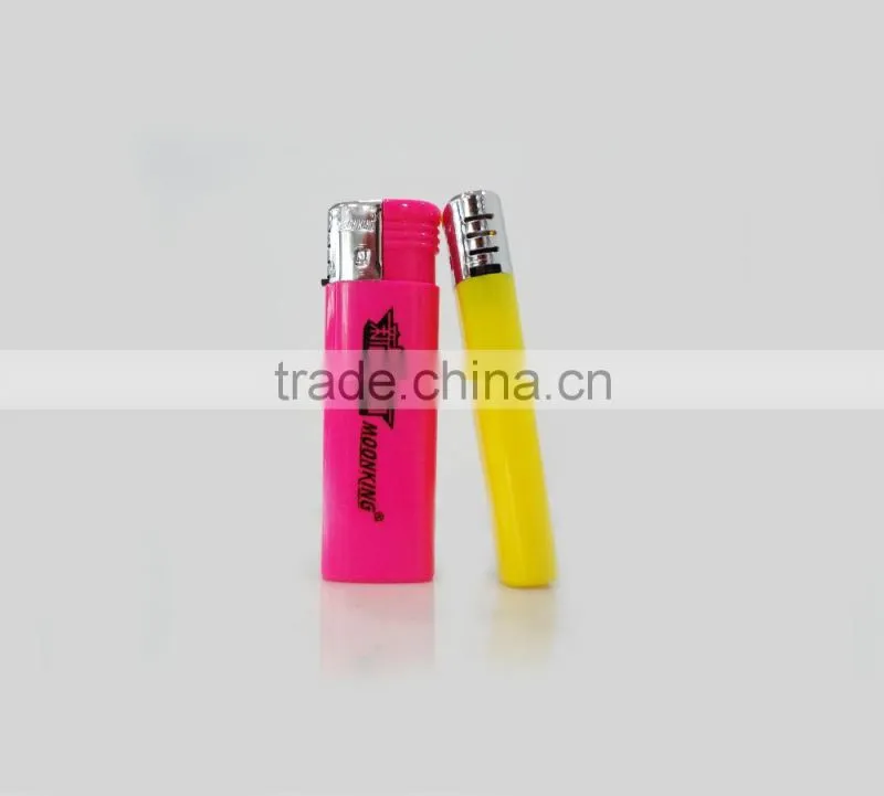 China yiwu wholesale cheap price plastic electric ignition butane gas cigarette lighter