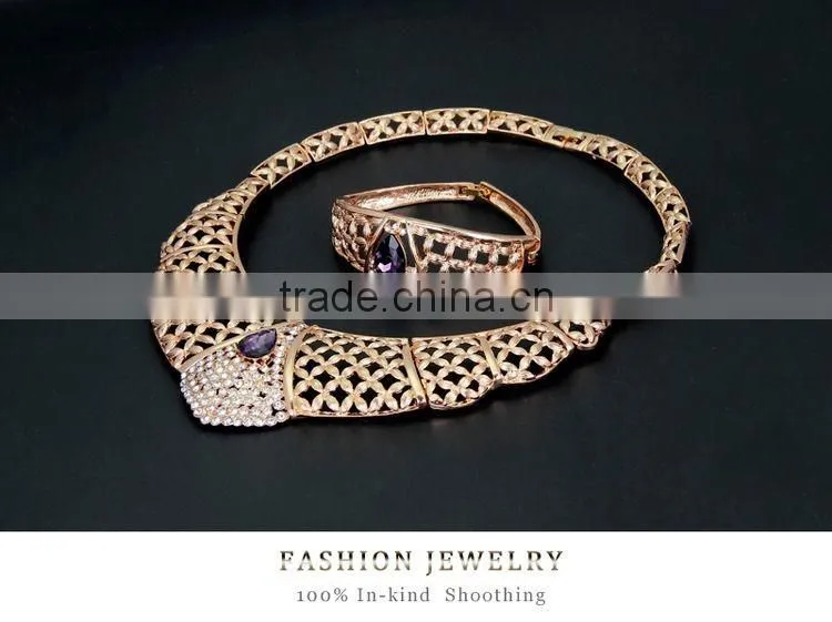 2016 New Exaggerate Vintage Geometric Suit Necklace Set Jewelry Set Whloesale