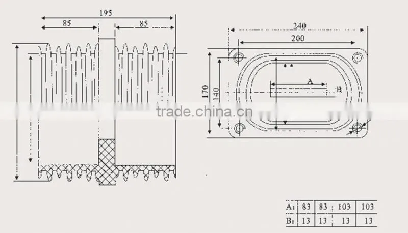 transformer control arm bushing