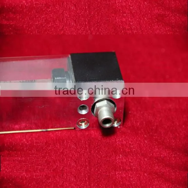 Glass tube gas/water /medical flow meter/ rotameter