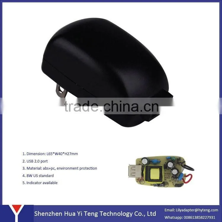 12v0.5a 500mA US black ac Adapter