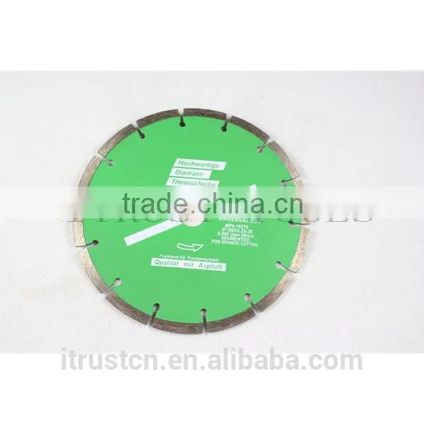 ITRUST good quality laser diamond saw blades for Concrete CT0110