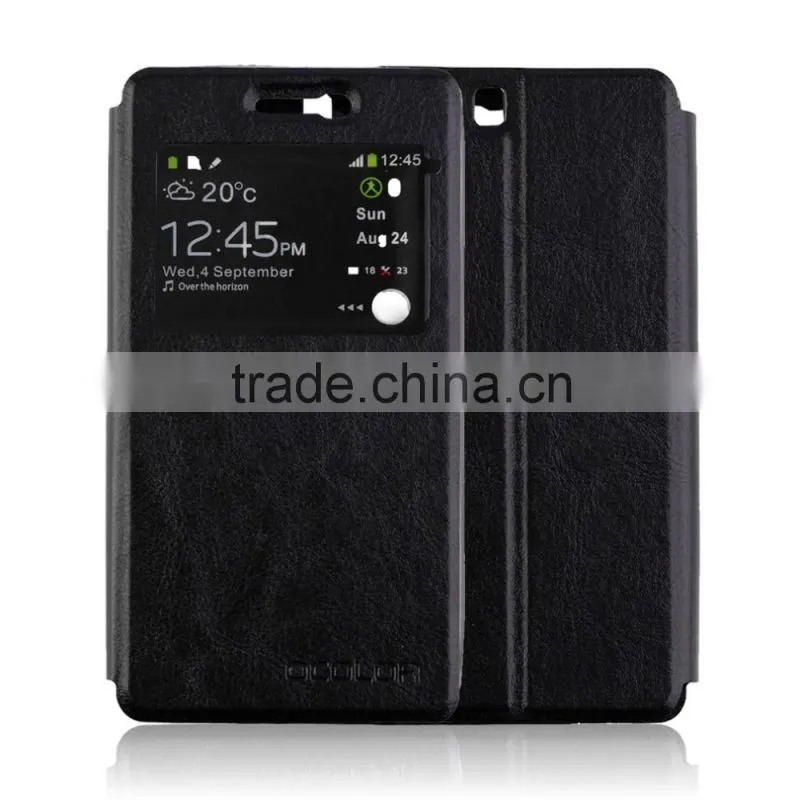 PU Leather Case Cover Housing Magnetic Flip Black for DOOGEE X5/X5 PRO Wholesale