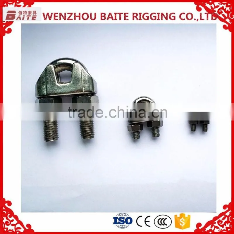 Hot Sale High Quality DIN741 Stainless Steel Wire Rope Clips