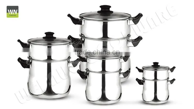Aluminum Dual Layer Pot w/ mirror finish