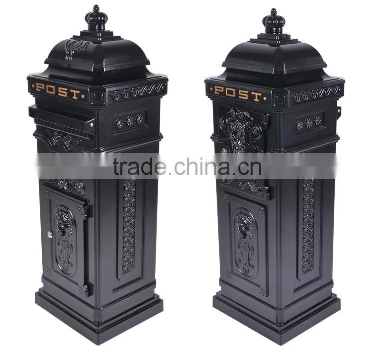 Hot Sale Cast Aluminiun Residential Victorian Letterbox Uk Style