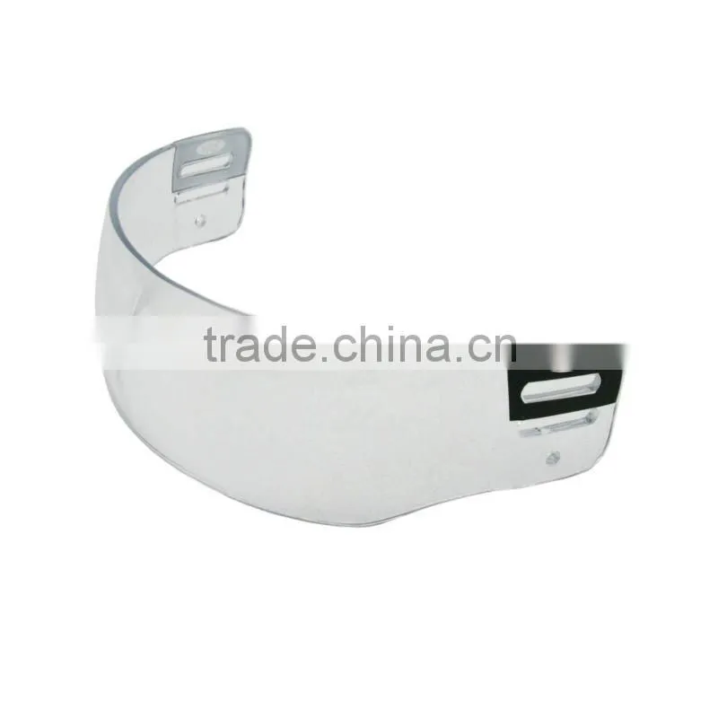 clear polycarbonate shield ice hockey helmet visor