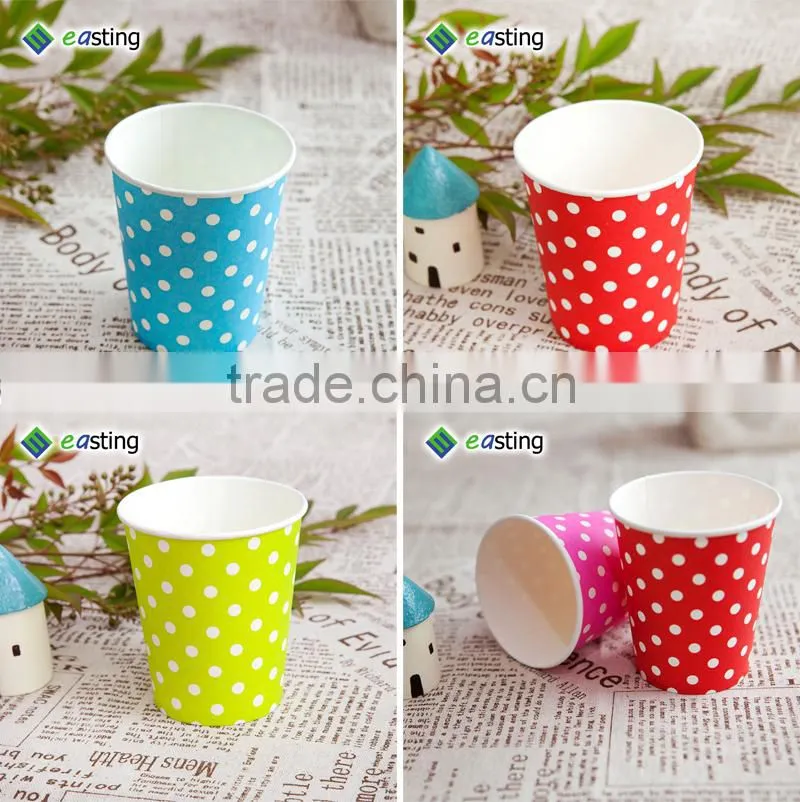 wave point paper coffee or tea cup