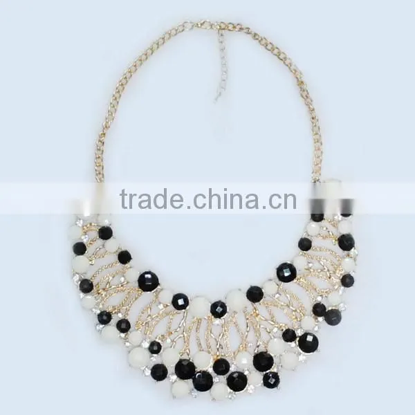 Hot Styles Alloy Casting and Stones Necklace For The Year Of 2014