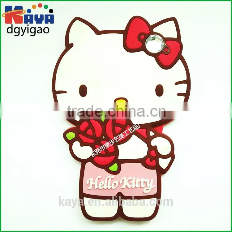 Plastic customized fridge magnet sticker