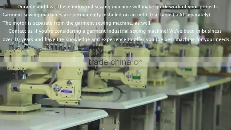 Industrial sewing machine 3needle 6 thread for jeans,jackets