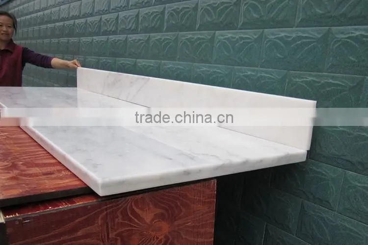 Fumigated wood crates natural stone countertop oriental white marble