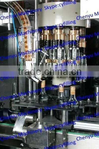 Alcohol wine metal crown capping machine