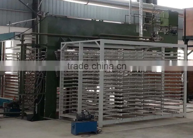 HSP-F2600B semi-auto panel loader/plywood production line/hot press loader