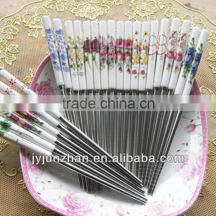 Ceramic chopsticks made by Jieyang factory directly