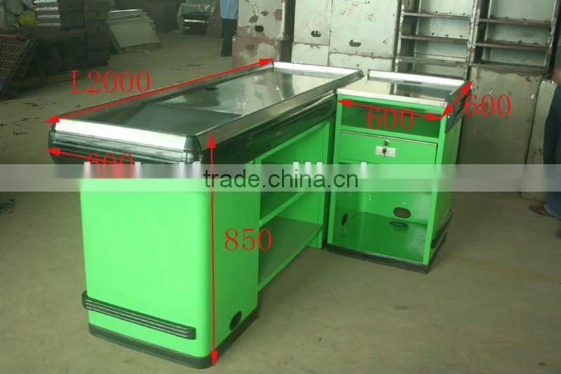 Dachang Factory High Quality Checkout Counter Powder Coated