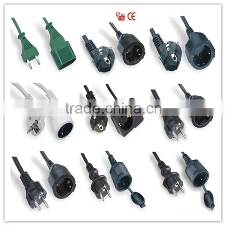 Europe computer power cable