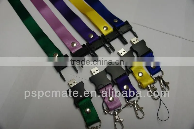 Lanyard Keychain with 8GB USB Flash Drive