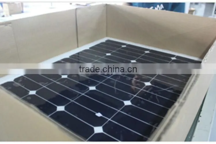 High efficiency flexible solar panel 200w